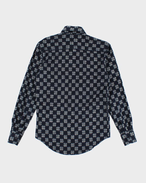 Vintage 90's Naked & Famous Patterned Corduroy Shirt - S