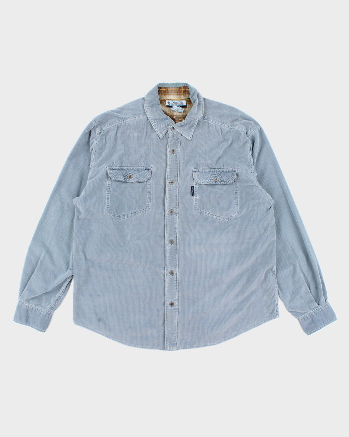 Chemise à manches longues Columbia Corduroy vintage des années 2000 XL