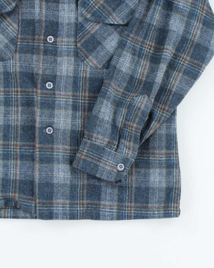 Vintage 70's Pendleton Wool Button Up Shirt - L