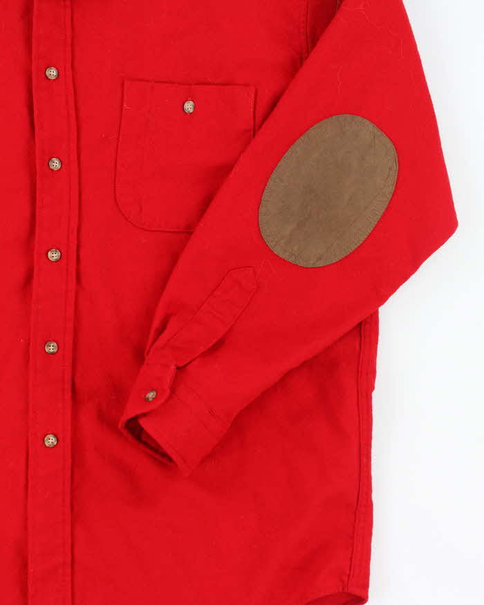 Vintage 70's Pendleton Plain Wool Shirt - L