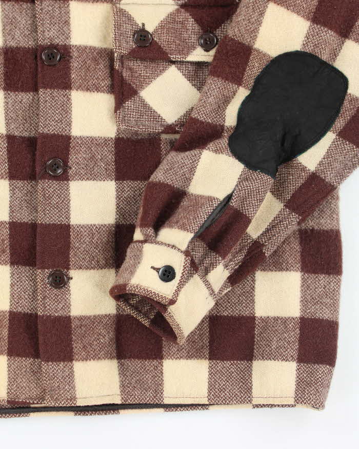 Vintage 70's Minnesota Woolen Heavyweight Button Up Shirt - L