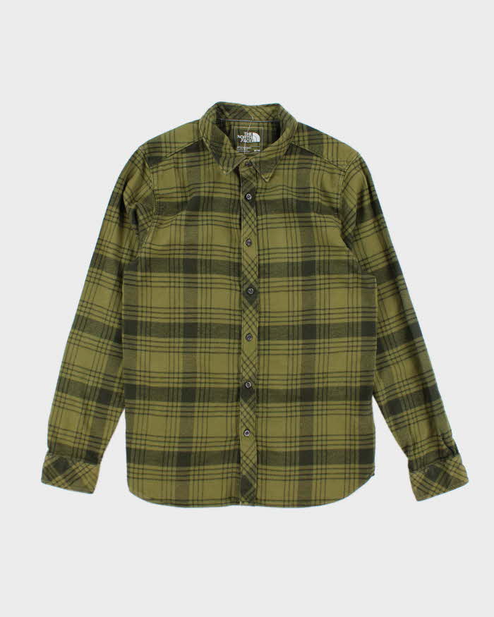 Vintage The North Face Button Up Flannel Shirt M
