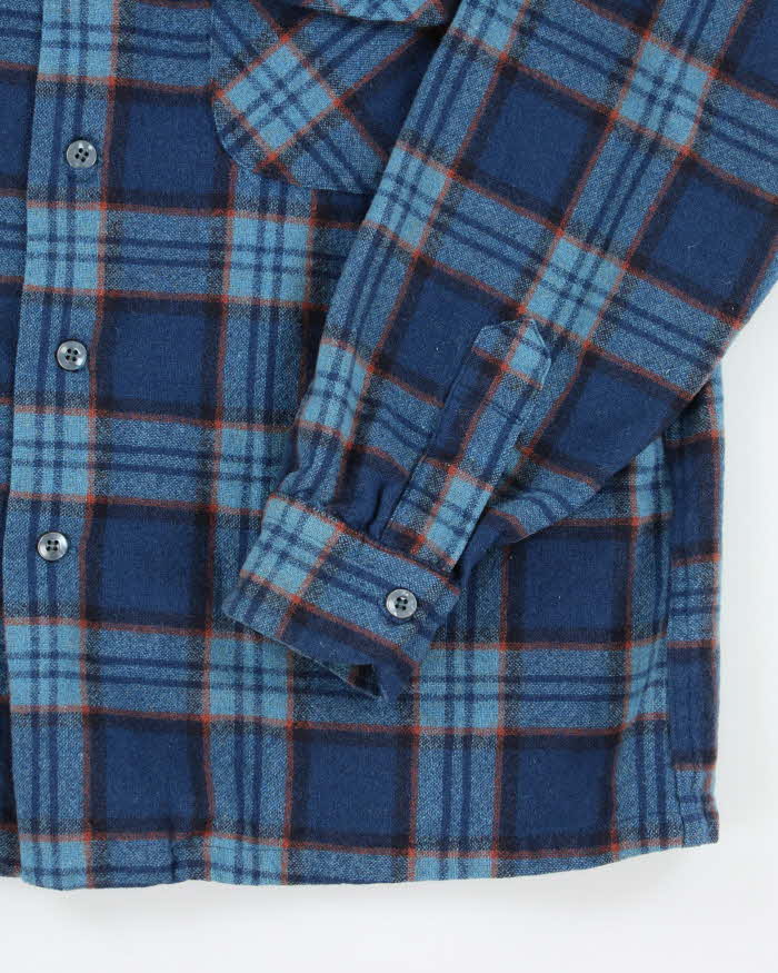 Vintage 70s Pendleton Wool Flannel Shirt - L