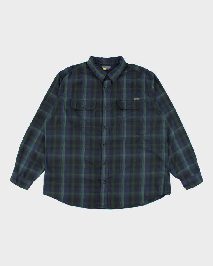 Vintage Eddie Bauer Lightweight Oversized Flannel Shirt - XXL