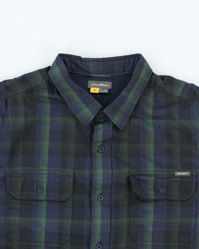 Vintage Eddie Bauer Lightweight Oversized Flannel Shirt - XXL