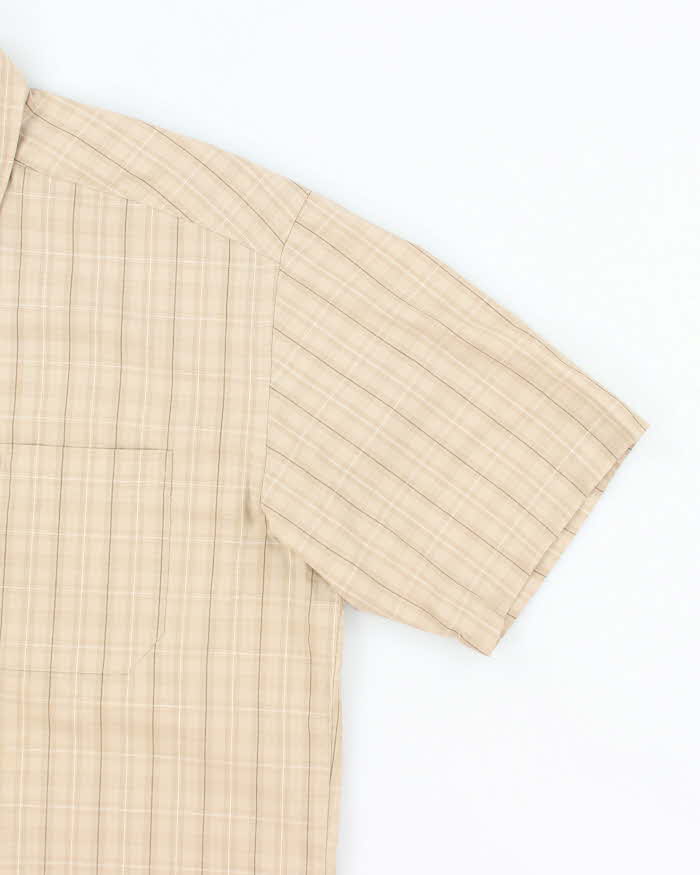 Vintage Arnold Palmer Checked Short Sleeve Shirt - XL