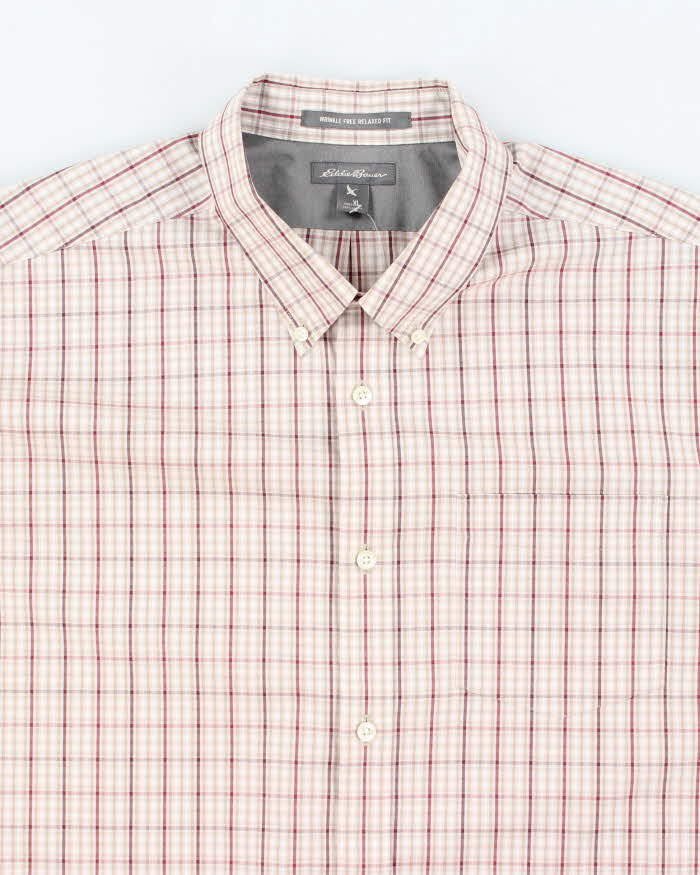 Vintage Eddie Bauer Checked Long Sleeve Shirt - XL