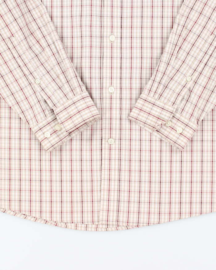 Vintage Eddie Bauer Checked Long Sleeve Shirt - XL