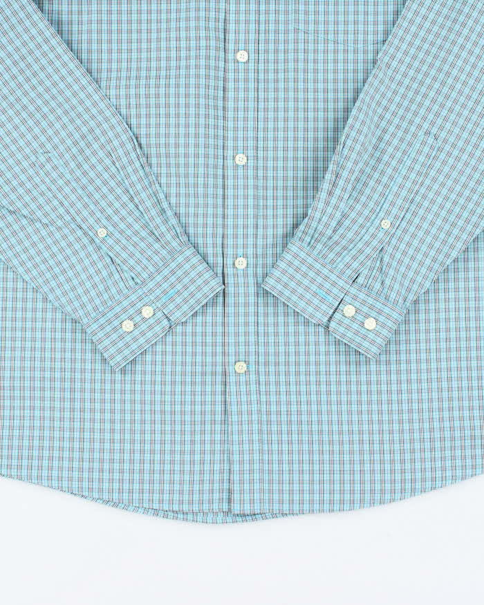Vintage Eddie Bauer Checked Long Sleeve Shirt - XL