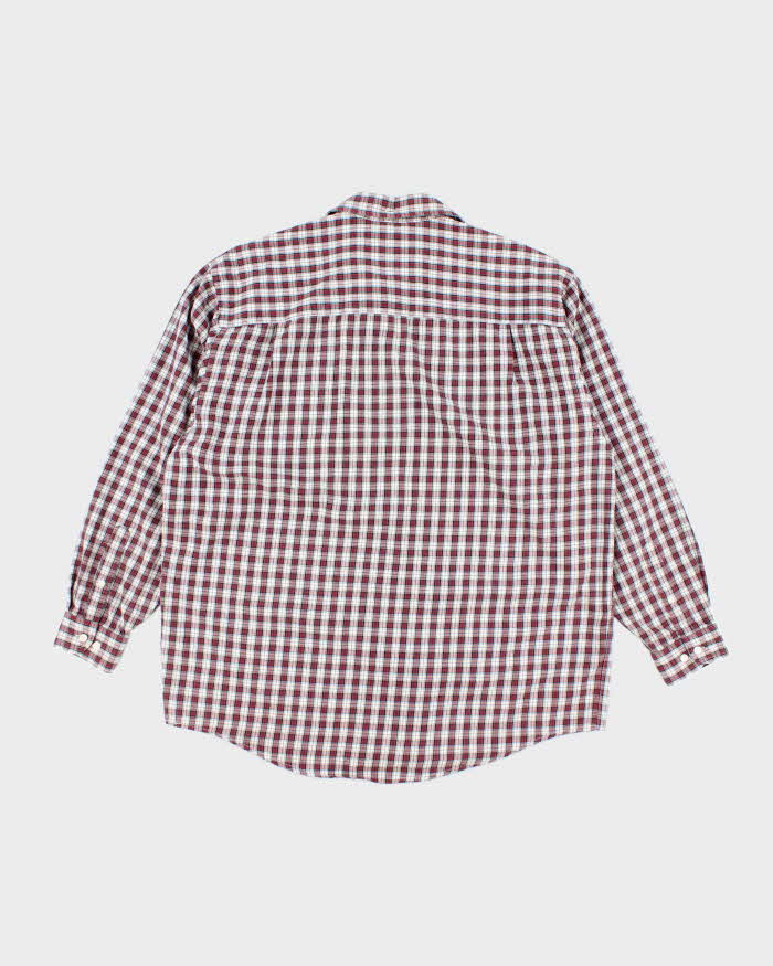 Vintage Eddie Bauer Checked Long Sleeve Shirt - L