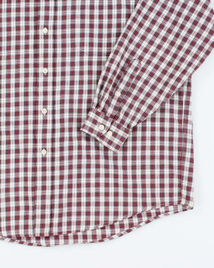 Vintage Eddie Bauer Checked Long Sleeve Shirt - L