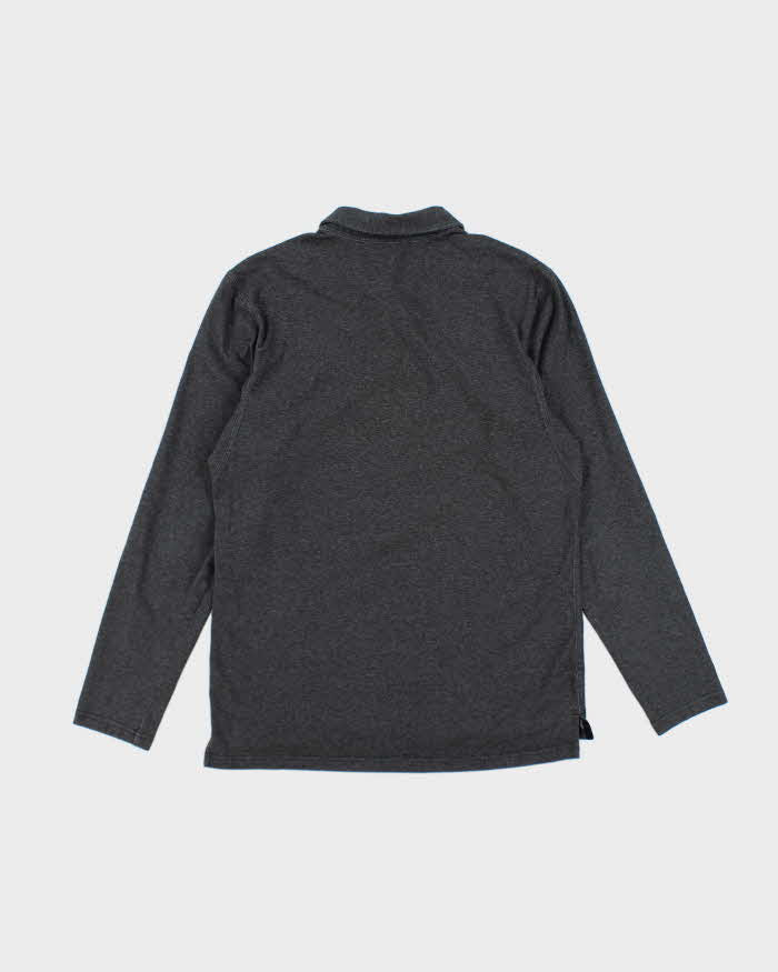 Men's Arc'teryx Grey Long Sleeve Polo Shirt - M