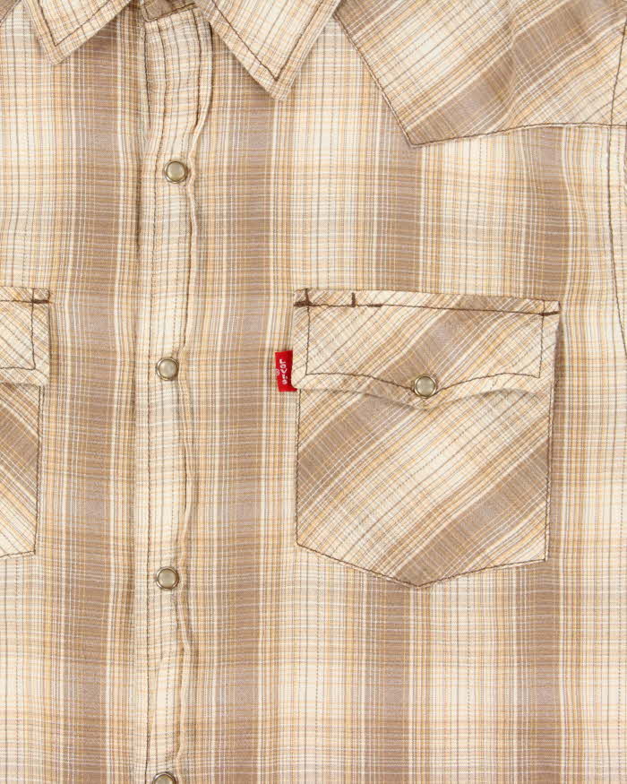 Vintage 00s Levi's Short-Sleeve Western Shirt - L