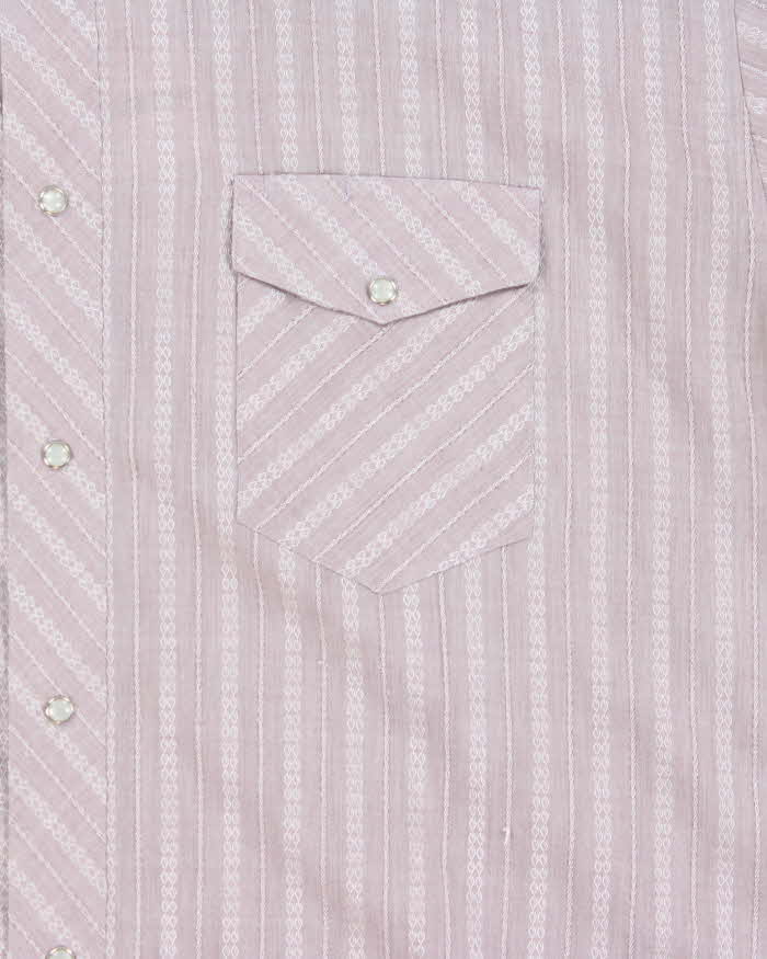 Vintage 1980s Wrangler Long Sleeve Western Shirt - XXL