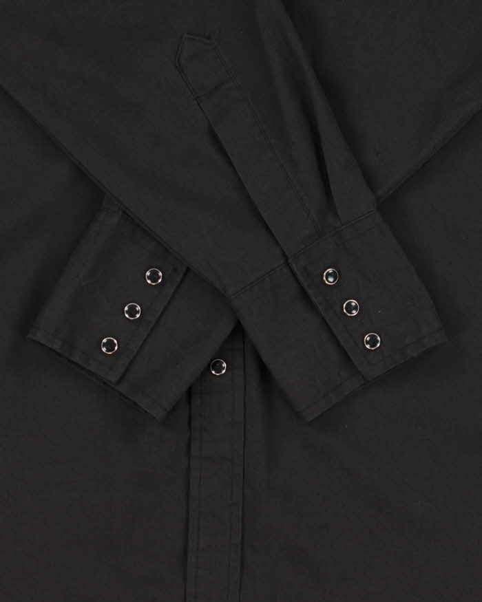 Vintage 1990s Ely Cattleman Eagle Snap Button Western Long Sleeve Shirt - M