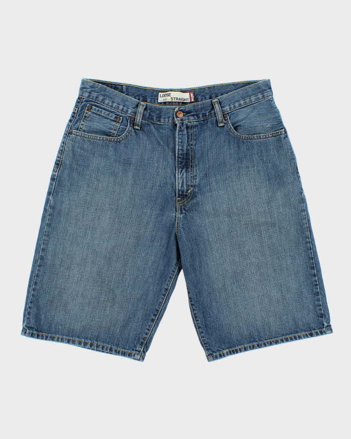LEVI'S 569 loose straight baggy denim 0 Jeans Loose Blank Thrashed