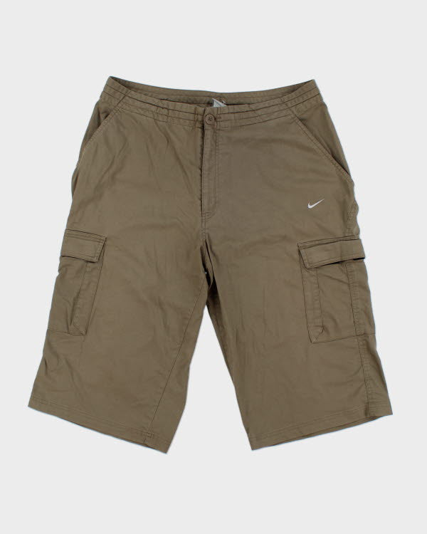 Vintage Nike Wide Leg Cargo Shorts - W34 L15
