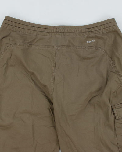 Vintage Nike Wide Leg Cargo Shorts - W34 L15