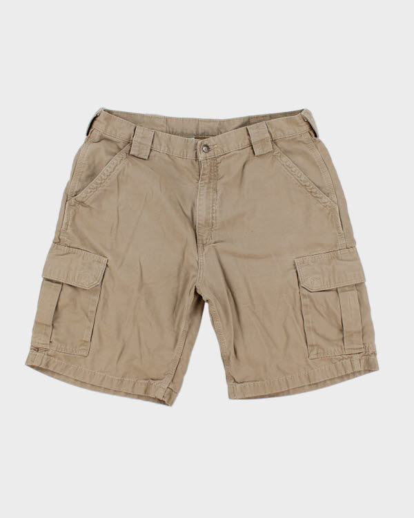 Carhartt Duck Shorts, Cargo Pants, Women's L (W30) cotton Beige type Vintage Second Hand