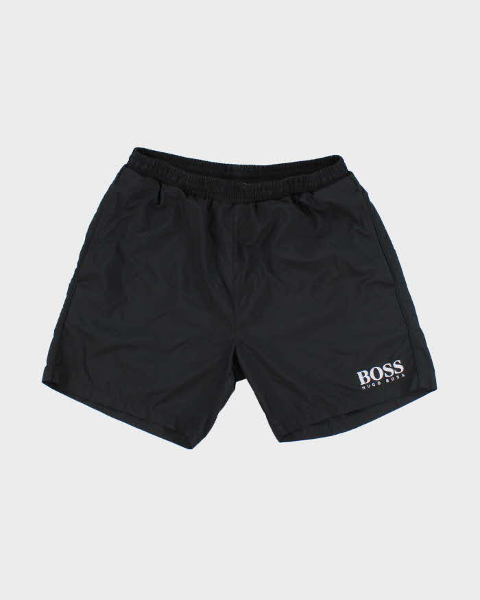 Vintage Hugo Boss Lightweight Elasticated Waist Sports Shorts - W26 L6
