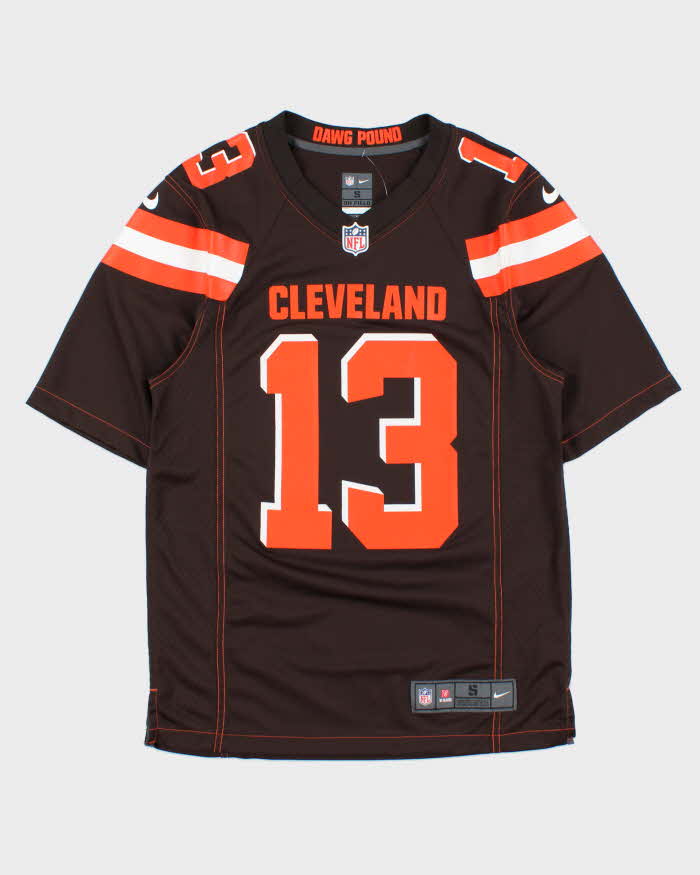 2019-20 Nike Cleveland Browns Odell Beckham Jr #13 NFL Home Jersey