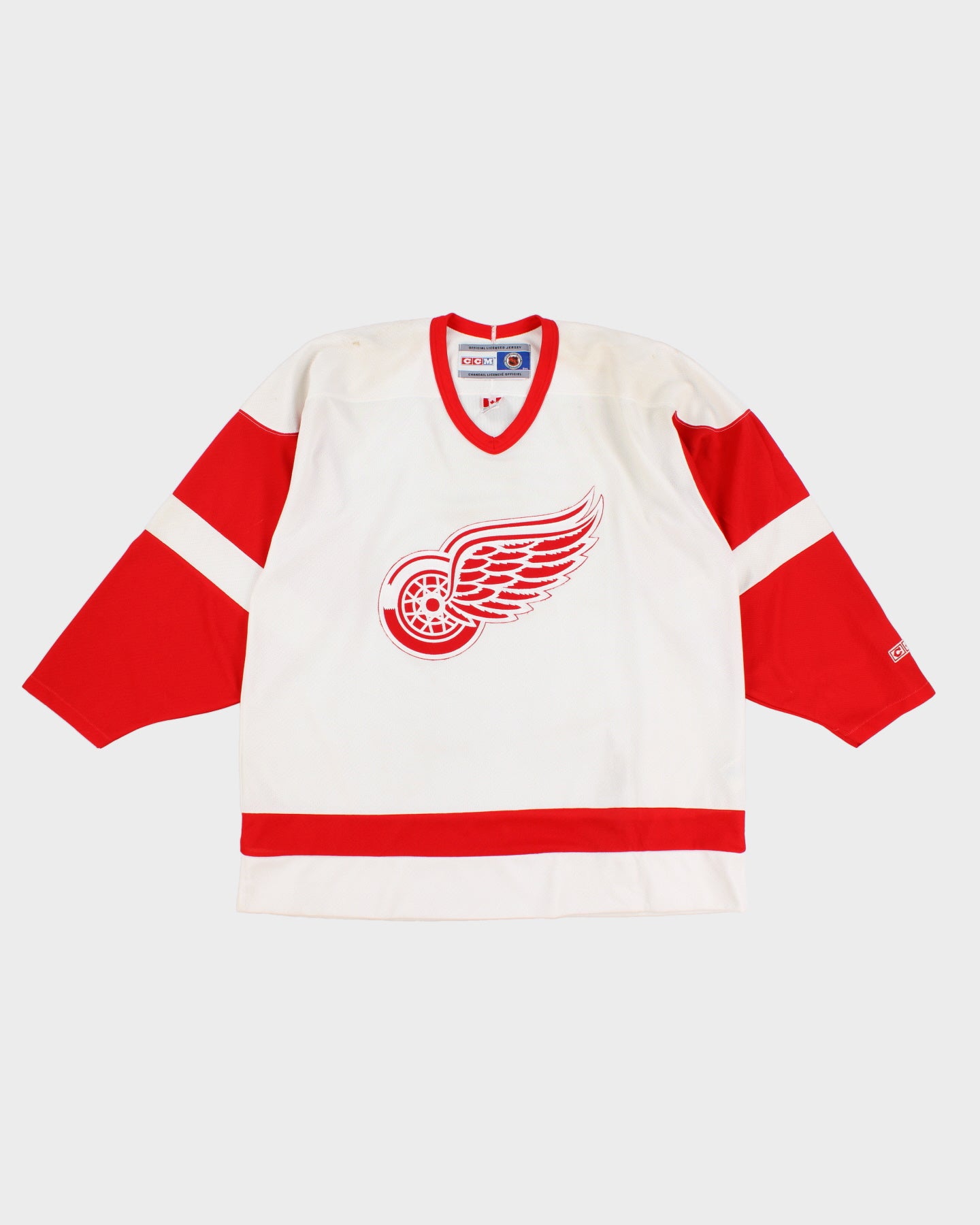 Ccm Red Wings Vintage Jersey Vintage 1990s Detroit Red Wings CCM