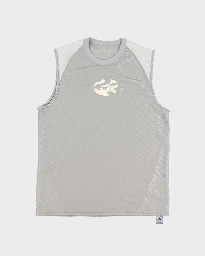 Y2K 00s Nike Jordan Reversible Basketball Jersey - L