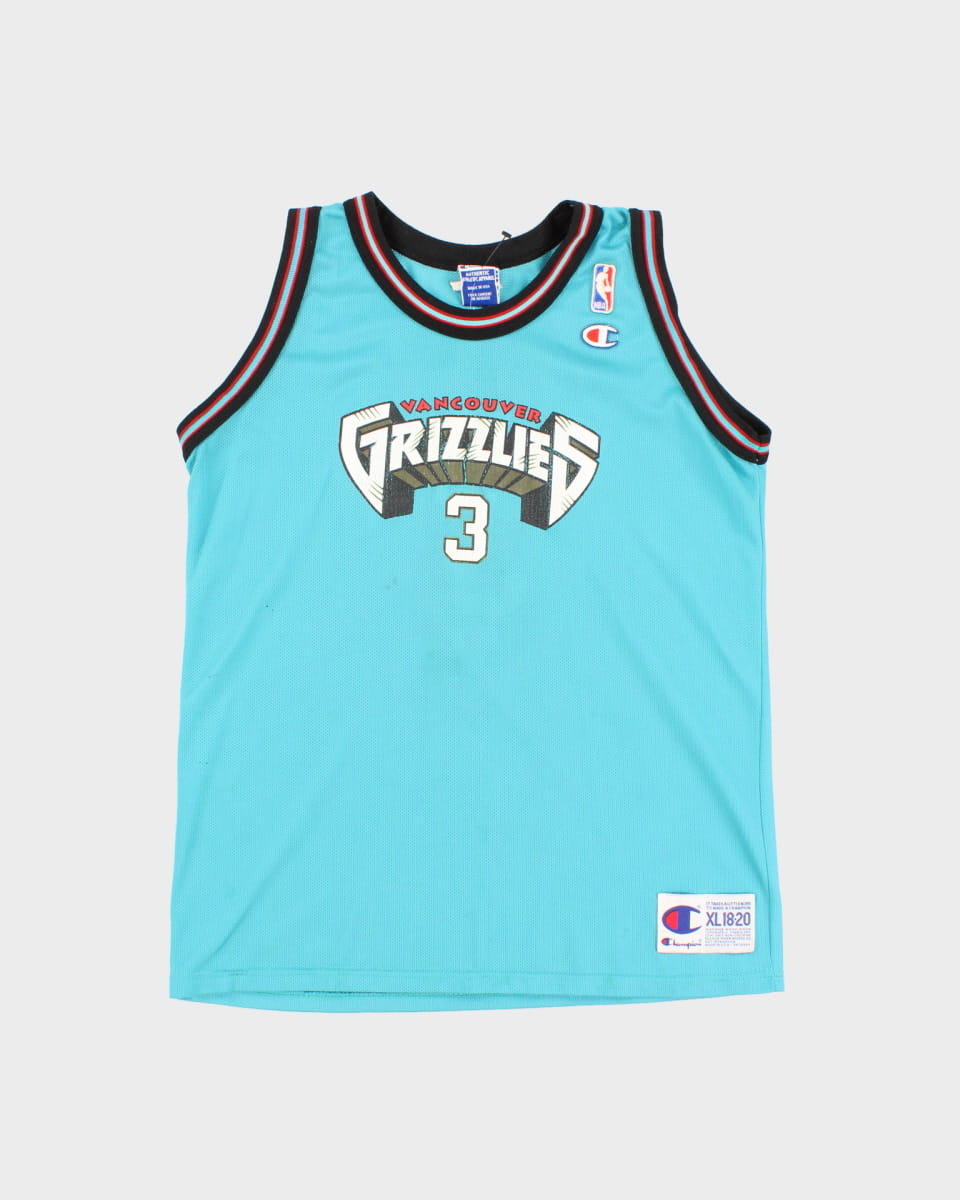 Vancouver Grizzlies Shareef Abdur-Raheem VTG Champion NBA Jersey Youth M  10-12