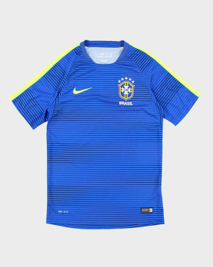 Nike Dri-Fit Brasil Football T-Shirt S – Rokit