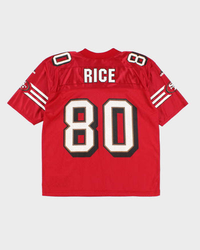NFL x San Fransisco 49ers #80 Jerry Rice Football Jersey - M