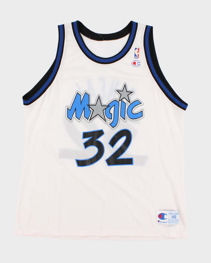 NBA x Orlando Magic Champion #32 Shaquille O'Neal Basketball Jersey - L