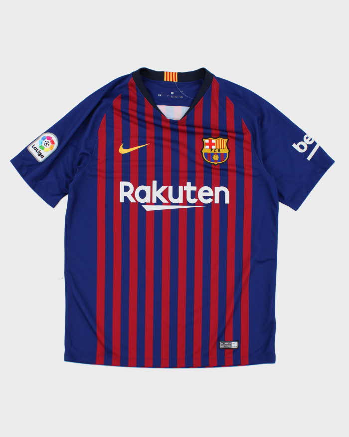 FC Barcelona 2018-19 Home Football Shirt M