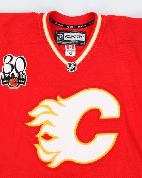 Vintage Calgary Flames NHL Hockey Jersey - XXL