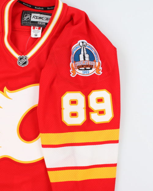 Vintage Calgary Flames NHL Hockey Jersey - XXL
