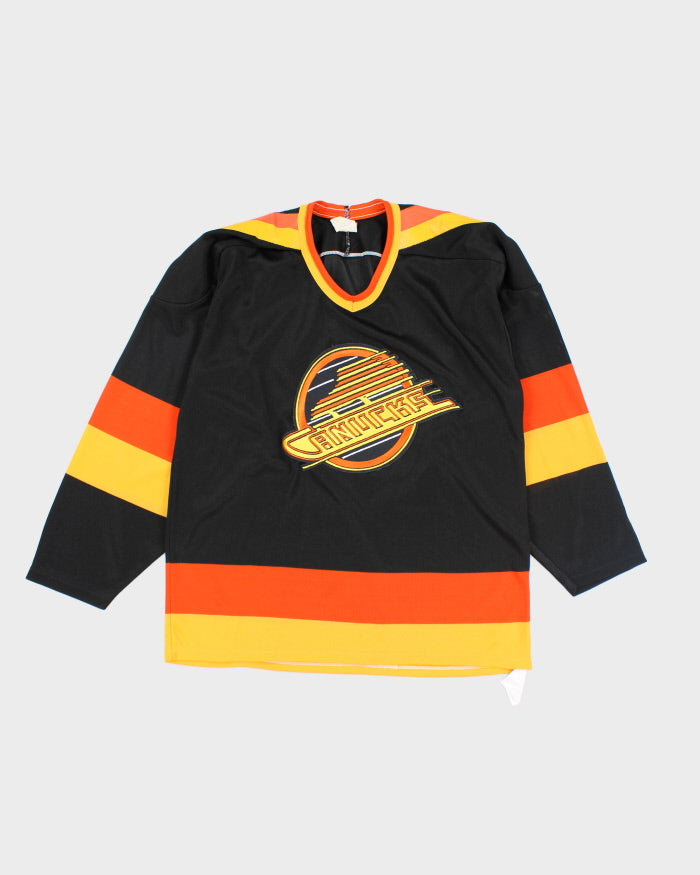 Yellow Vancouver Canucks 80s Jersey VANCOUVER CANUCKS 1980's Away