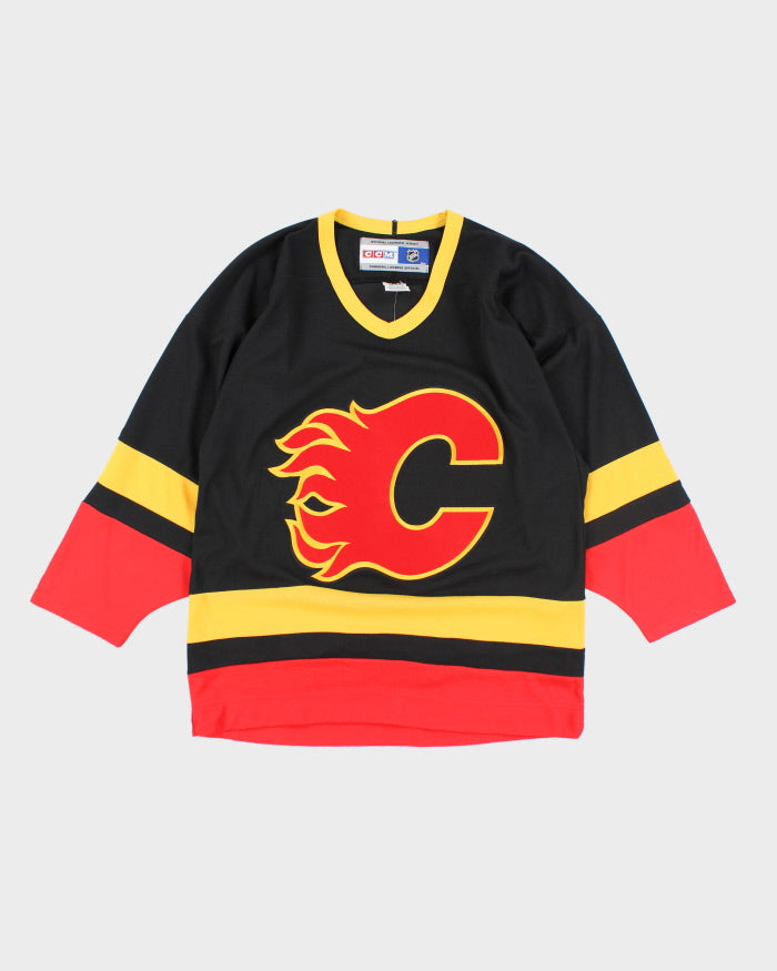 Vintage 2000's CCM Calgary Flames NHL Jersey - M
