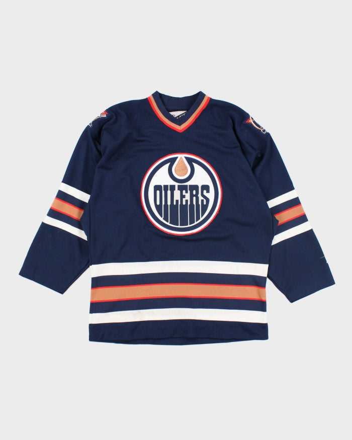 Vintage Pro Player Edmonton Oilers Oversized NHL Hockey Jersey M