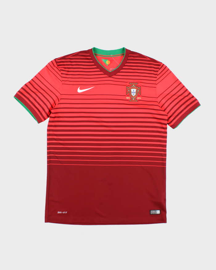 Nike Portugal 2014/15 Home Football Shirt - M