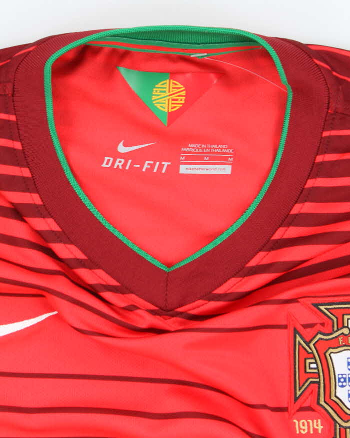Nike Portugal 2014/15 Home Football Shirt - M
