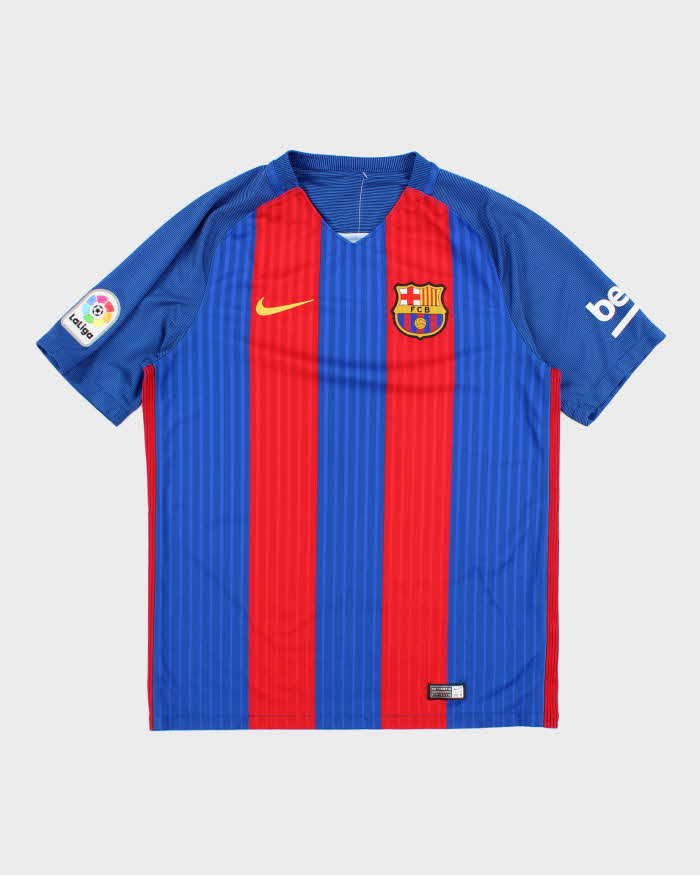 Nike Barcelona 2016/17 Home Football Shirt - L