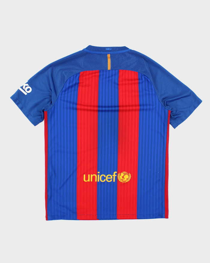 Nike Barcelona 2016/17 Home Football Shirt - L