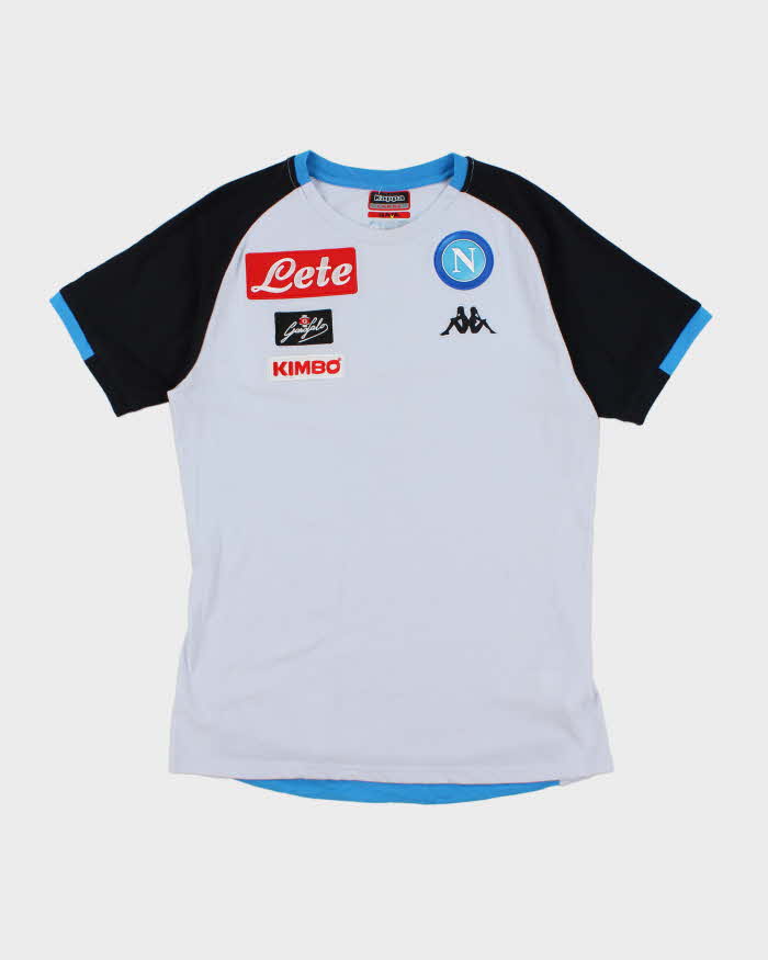 Vintage Napoli Italian Football Training Shirt - L