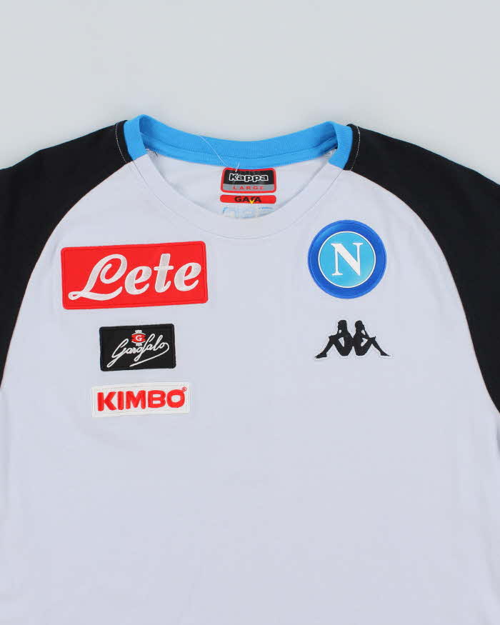 Vintage Napoli Italian Football Training Shirt - L