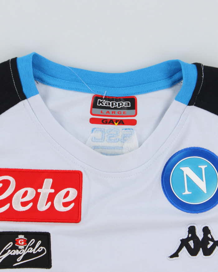 Vintage Napoli Italian Football Training Shirt - L