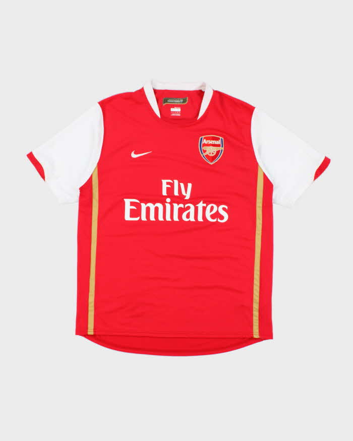 Vintage Nike Arsenal FC 2006/07 Home Football Shirt - L – Rokit