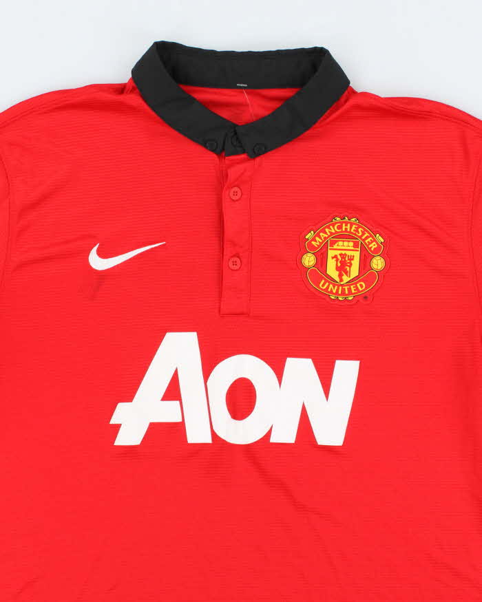 Nike Manchester United FC 2013/14 Home Football Shirt - L