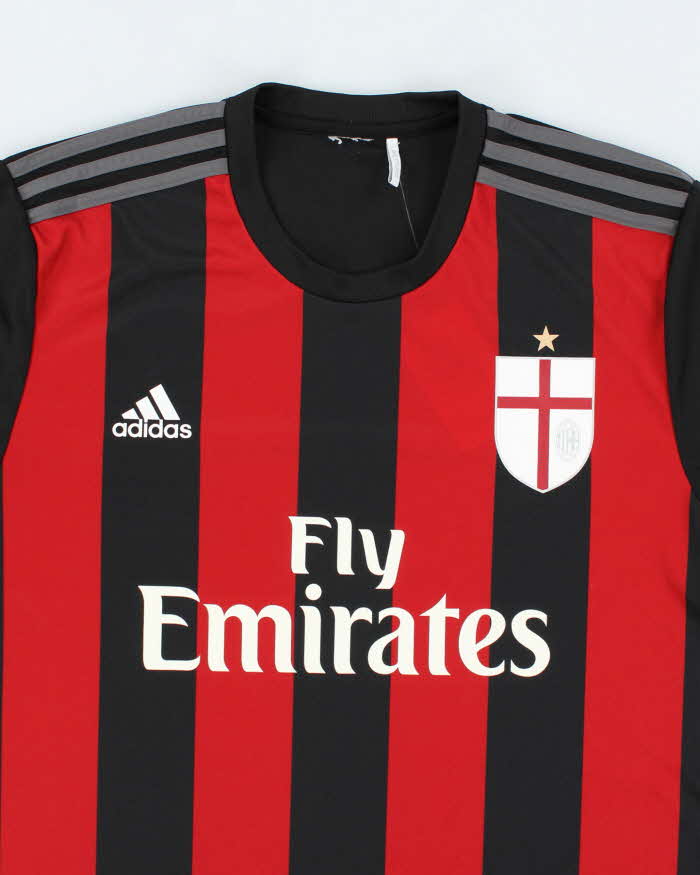 Adidas AC Milan 2015/16 Home Football Shirt - L