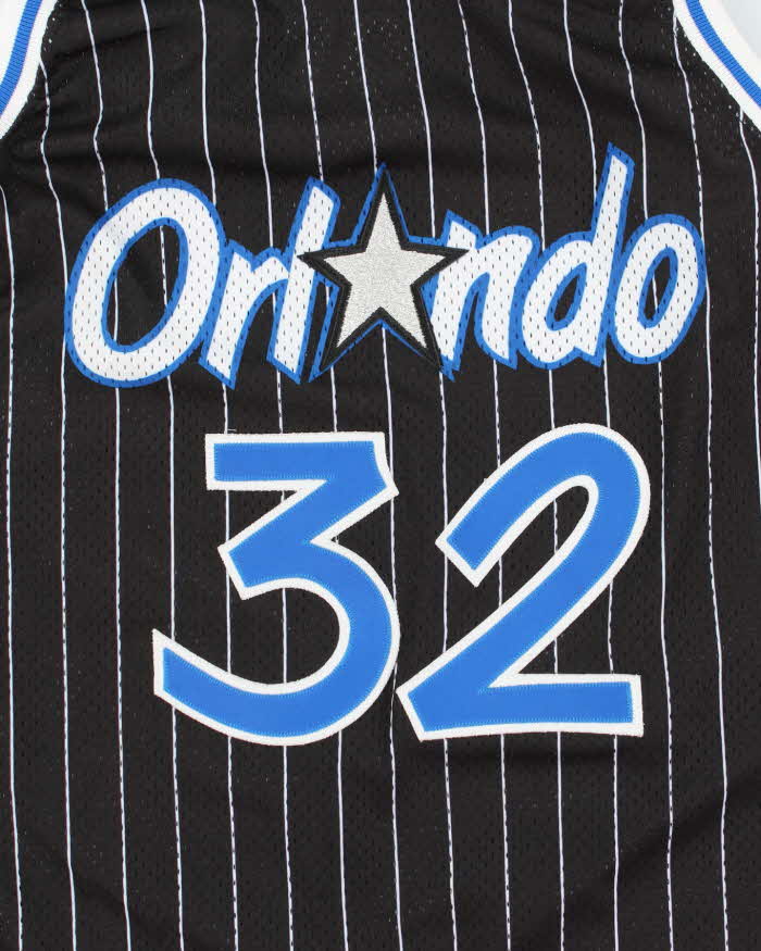 Vintage Champion Orlando Magic Striped NBA Sports Jersey - L