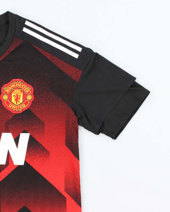 Adidas Manchester United 2017/18 Training Football Shirt - S