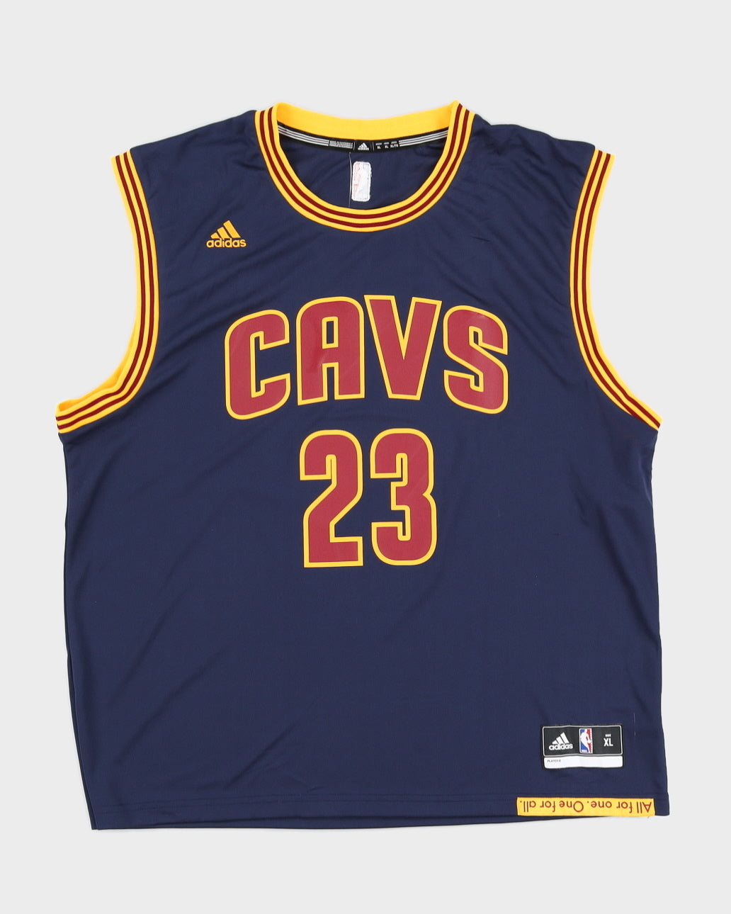 Nba Adidas Cavs Cleveland Cavaliers Lebron James #23 Maglia Blu Xl
